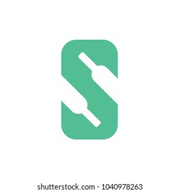 Super Bottle Logo Icon