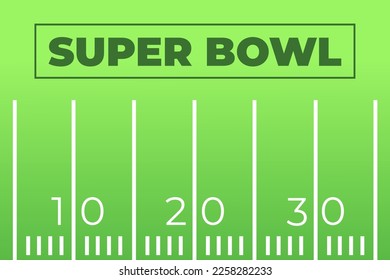 Super Bowl Background Green Great