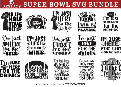 super bowl svg bundle, super bowl svg design