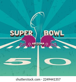 Super Bowl tournament february American football bowl tournament Football field football in Arizona 