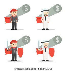 super business man set 