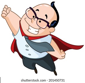 Super businessman