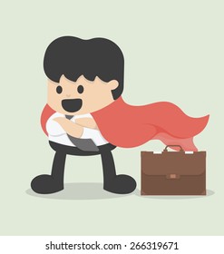 Super businessman