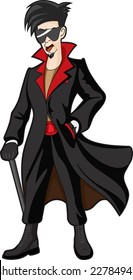 super businessman hero