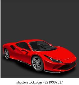 un modelo de coche para el diseño de un vector