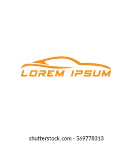 super car logo design 3
