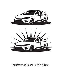 super car logo design Pro Vector Pro Vector