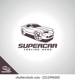 Super Car Logo Template .