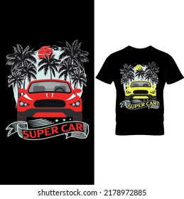  Super Car T Shirt Degin – Printable Sublimation Design.Custom Car T-Shirt, Customized, Personalize Car Shirt, Custom Car Apparel.