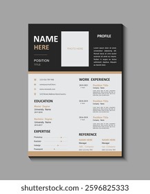 Super Clean and Clear Professional Modern Design, Elegant CV Design with Soft Color Tones and Modern Layout, Creative Corporate Resume Template with Professional Touch.