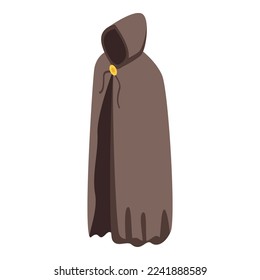 Super cloak icon isometric vector. Hero cape. Robe back