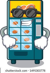 Super cool bakery vending machine in character shape