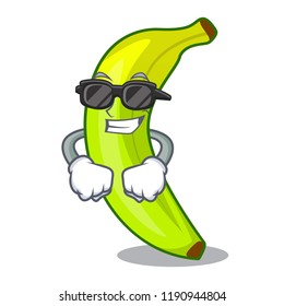 Super cool character natural fruit fresh green banana