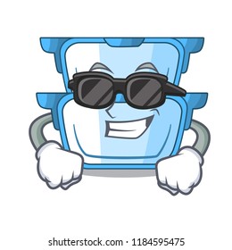 Super cool double boiler character for the steaming food