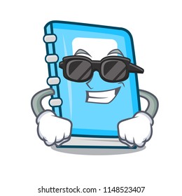 Super cool education character cartoon style