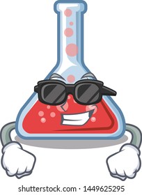 Super cool erlenmeyer flask in the character shape