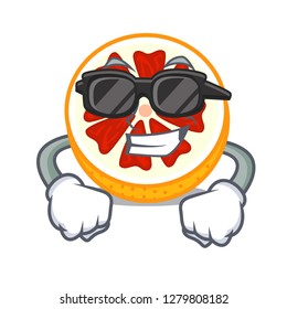 Super cool grapefruit slices on a cartoon plate