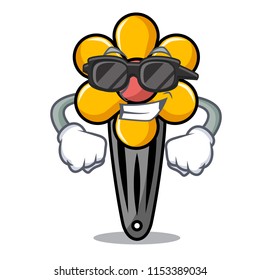 Super cool hair clip character cartoon