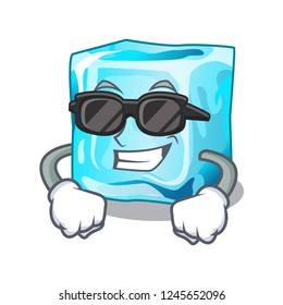 Super cool ice cubes wiht mascot on above