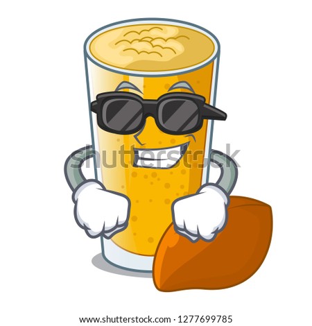 super cool lassi mango in a cartoon bottle