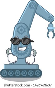 Super cool mechatronic robotic arm in mascot shape