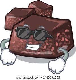 Super cool mizuyoukan with dark sunglasses