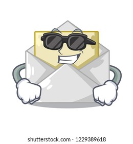 Super cool open envelope greeting posters on character