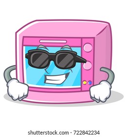 Super cool oven microwave character cartoon