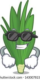 Super cool panden leaves in the mascot fridge
