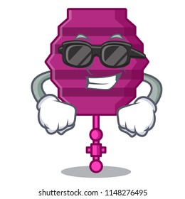 Super cool paper lantern character cartoon