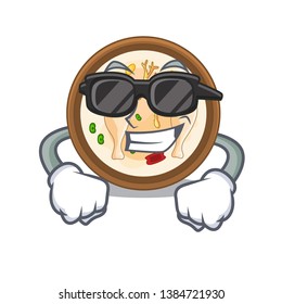 Super cool samgyetang isolated with in the mascot
