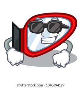 Super cool side mirror in the cartoon shape