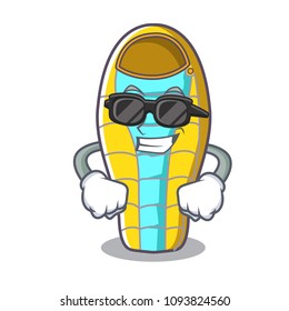 Super cool sleeping bad character cartoon