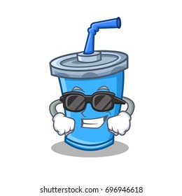 Super cool soda drink character cartoon