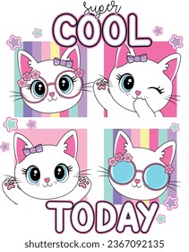 super cool today friends cat lovers