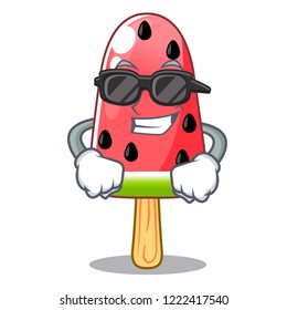 Super cool watermelon ice cream shaped wood character