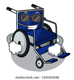Super cool wheelchair in the a character shape