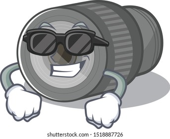 Super cool zoom lens in a cartoon bag