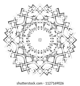 Super Creative floral mandala, decorative ornament. design for print fabric, tatto. vector