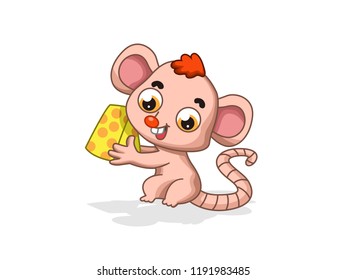 super cute mouse illustrations