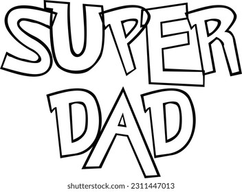 Super dad - Dad Design