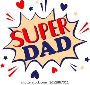 Super DAD Digital EPs Vector graphics print, mascot