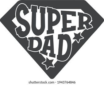 Super dad | Father's day design