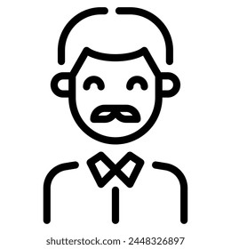 Super Dad Icon for web, app, infographic, etc