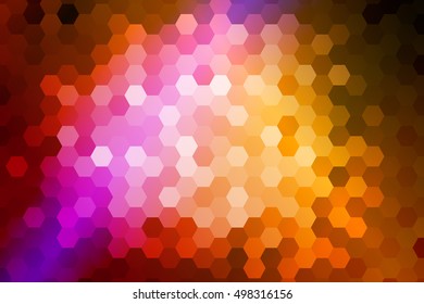 super disco music hexagon background. vector illustration. for design template banner, wallpaper, flyer