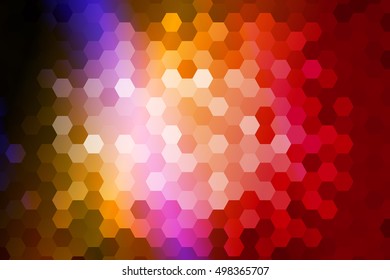 super disco music hexagon background. vector illustration. for design template banner, wallpaper, flyer
