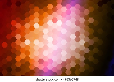 super disco music hexagon background. vector illustration. for design template banner, wallpaper, flyer