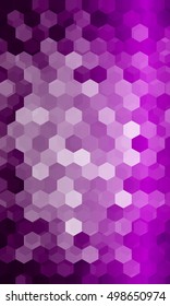 super disco music hexagon background. purple color. vector illustration. for design template banner, wallpaper, flyer
