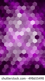 super disco music hexagon background. purple color. vector illustration. for design template banner, wallpaper, flyer