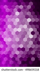 super disco music hexagon background. purple color. vector illustration. for design template banner, wallpaper, flyer